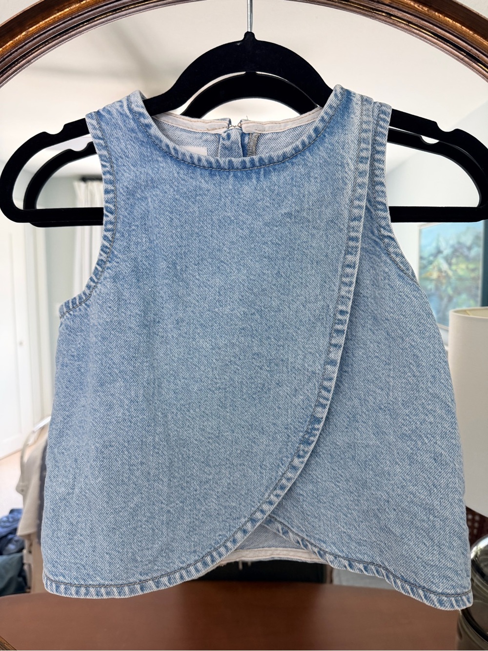 Denim Girl’s Sleeveless Top